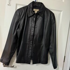 Apostrophe Women’s leather Jacket size 10